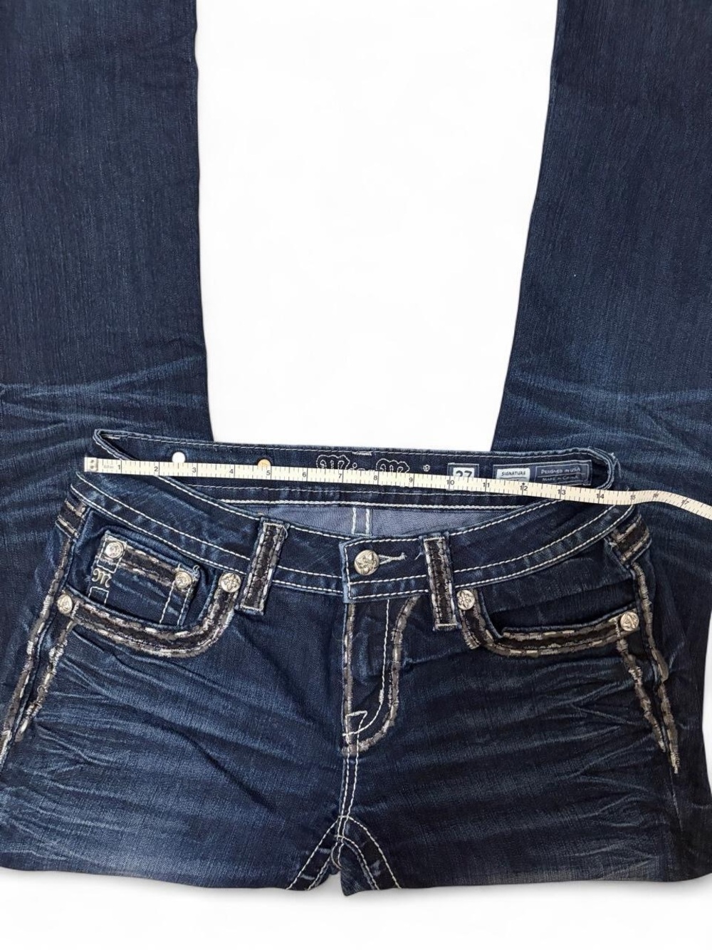Miss Me Low Rise Bootcut Jeans - Picture 4 of 6